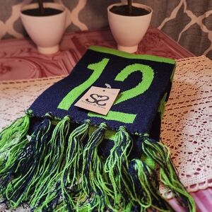 NWT Seattle Seahawks Scarf With Free Beanie..
